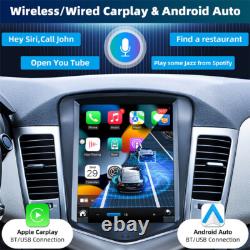 For Chevy Cruze 2009-2015 9.7 Car Apple Carplay Radio GPS Stereo Android 13