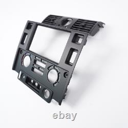 For Land Rover defender 2007+ stereo double din Matte Black mounting kit UK
