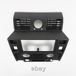 For Land Rover defender 2007+ stereo double din Matte Black mounting kit UK
