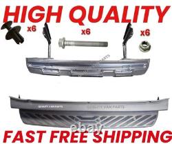 For Mercedes Sprinter Rear Back Metal Step Plus Plastic Cover 2006 2018 +Bolts