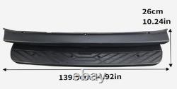 For Mercedes Sprinter Rear Back Metal Step Plus Plastic Cover 2006 2018 +Bolts