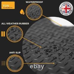 For Peugeot Partner L2 Van Rear LWB 2008-2018 Tailored 5MM Waterproof Rubber Mat