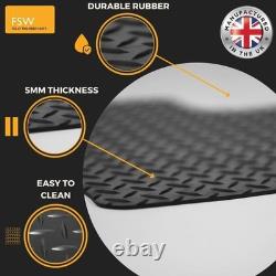 For Peugeot Partner L2 Van Rear LWB 2008-2018 Tailored 5MM Waterproof Rubber Mat