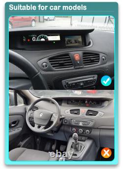 For Renault Scenic 3 2008-2014 Android 13 Carplay Car Radio GPS SAT NAV 2+32GB