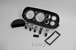 Ford Escort MK1 AVO 6 Clock Binnacle, Switch Housing Kit & Ash Tray Housing Kit