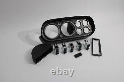 Ford Escort MK1 AVO 6 Clock Binnacle, Switch Housing Kit & Ash Tray Housing Kit