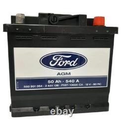 Ford Kuga Mk3 2.5L VARTA Ford AGM/VRLA 50Ah 540A 12V Battery Part Nr 2651139