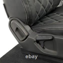 Ford Ranger Wildtrak Front Seat Covers Leatherette (2016-2022) 1140