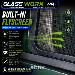 Ford Transit Custom 14-23 Driver Side Sliding Window With Fly Screen + FIT KIT
