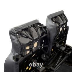 Ford Transit Custom Front Seat Covers Leatherette (2024 Onwards) Black 1118
