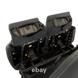 Ford Transit Custom Front Seat Covers Leatherette Tailored (2013-2023) Black 889