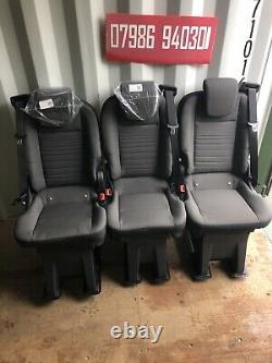 Ford Transit Custom Rear Seats Quick Release Vw T5 Merc Sprinter VX Vivaro