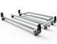 Ford Transit Custom Roof Rack Bars 3 Bar With Stops And Rear Roller At86ls+a30