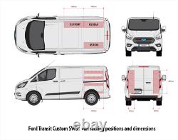 Ford Transit Custom SWB Van Racking Toolbox Storage Shelving XL double units