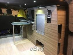 Ford Transit Custom Swb Camper Van Kitchen Unit Light Driftwood Lightweight Ply