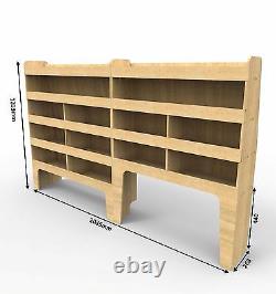 Ford Transit Custom Van Shelving Tool Storage Racking Package WRK47-53