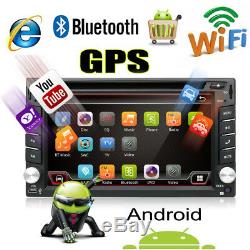 Free Camera+Double DIN Car Stereo DVD Player Radio GPS SAT NAV 3G WIFI Bluetooth