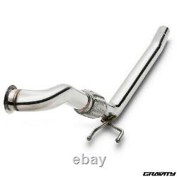 Front Decat De Cat Exhaust Downpipe For Volkswagen Vw Golf Mk5 1.9 2.0 Tdi