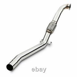 Front Decat De Cat Exhaust Downpipe For Volkswagen Vw Golf Mk5 1.9 2.0 Tdi