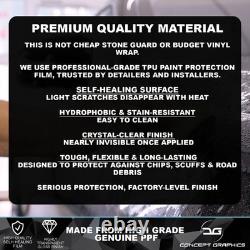 Front Wings Stone Guard PPF Paint Protection Film For Land Rover Defender 90