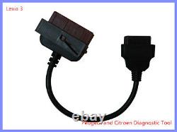 Full Chip Rev C Lexia 3 Diagnostic Interface Peugeot Citroen Diagbox Pp2000 9.91