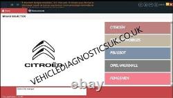 Full Chip Rev C Lexia 3 Diagnostic Interface Peugeot Citroen Diagbox Pp2000 9.91