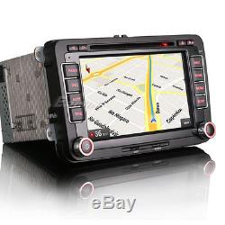 GPS Autoradio for VW NAVI DOPPEL Golf 5/6 Passat Jetta Skoda Seat Touran Eos OBD