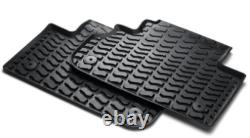 Genuine Audi Q2 2017-On rubber all-weather floor mats