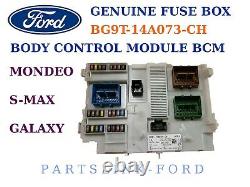 Genuine Ford Galaxy S-max Mondeo Fuse Junction Box Bcm Bg9t-14a073-ch 2011-2015