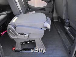 Genuine OEM Folding Triple Bench Seat incl Belts Fixings Ford Transit Custom