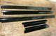 Gloss Black Front Middle & Rear Carpet Retainer Trims Fits Land Rover Defender