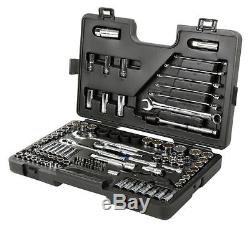 Halfords Advanced 120 Piece Socket Set Ratchet Spanner Tool Box