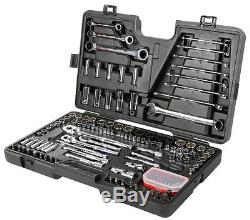 Halfords Advanced 150 Piece Socket & Ratchet Spanner Set Tool Box