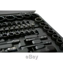 Halfords Advanced 200 Pc BF Limited Edition Socket & Ratchet Spanner Set Black
