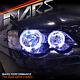 Halo Angel-eyes Head Lights For Ford Falcon Fpv Ba Bf Sedan Ute Xr6 Turbo & Xr8