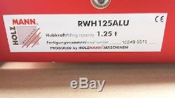 Holzmann Rangierwagenheber RWH 125 Alu Wagenheber Doppelkolbenpumpe