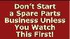 How To Start A Spare Parts Business Including Free Spare Parts Business Plan Template