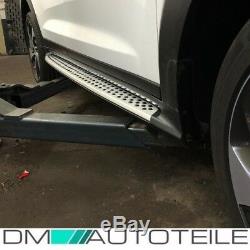 Hyundai Tucson TLE Trittbretter Schweller Aluminium Set +Montagekit ab Bj. 15