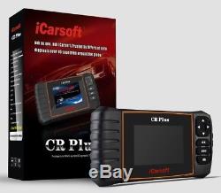 ICarsoft CR Plus Universeller Scanner Motor ABS Airbag Getriebe & Onlinesupport