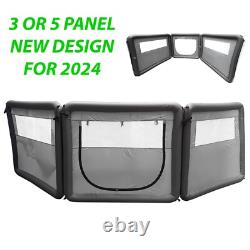 Inflatable Air Windbreak 1/3/5 Panel + Pump, Bag, Pegs, Guylines caravan