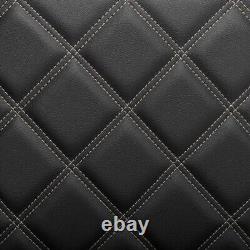 Iveco Daily Seat Covers Front Leatherette Tailored (2014-2022) Black 1026