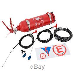 JJC 2.25 Ltr Plumbed In Mechanical Fire Extinguisher System MSA Race Rally AFFF