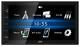 Jvc Kw-m25bt Doppel-din Mp3-autoradio Touchscreen Bluetooth Usb Ipod Aux