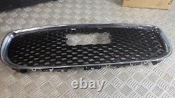 Jaguar XE front grille chrome and gloss black rectangle hole X760