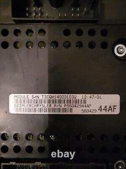 Jeep Grand Cherokee Wj 2.7 3.1 4.0 4.7 Control Module Fuse Box Ecu Bcm