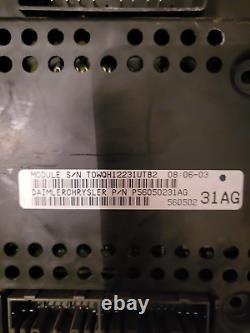 Jeep Grand Cherokee Wj 2.7 3.1 4.0 4.7 Control Module Fuse Box Ecu Bcm