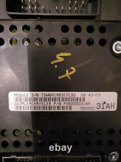 Jeep Grand Cherokee Wj 2.7 3.1 4.0 4.7 Control Module Fuse Box Ecu Bcm