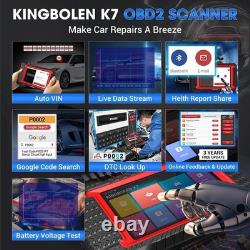 KINGBOLEN K7 Car Diagnostic Scanner OBD2 Scan ECU Coding Bidirectional FCA SGW