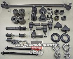 KIT 2. Front End HQ HJ HX Tie rod Ball joint Drag link Idler Control arm Bush