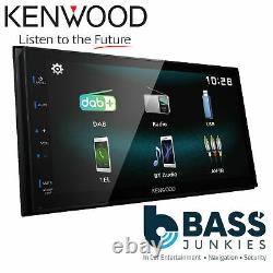 Kenwood DMX-125DAB 6.8 Bluetooth DAB+ Touch Car Android Stereo & DAB Aerial